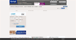 Desktop Screenshot of kyriad-tours-gare-saint-pierre-des-corps.fr