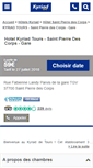 Mobile Screenshot of kyriad-tours-gare-saint-pierre-des-corps.fr