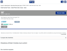 Tablet Screenshot of kyriad-tours-gare-saint-pierre-des-corps.fr